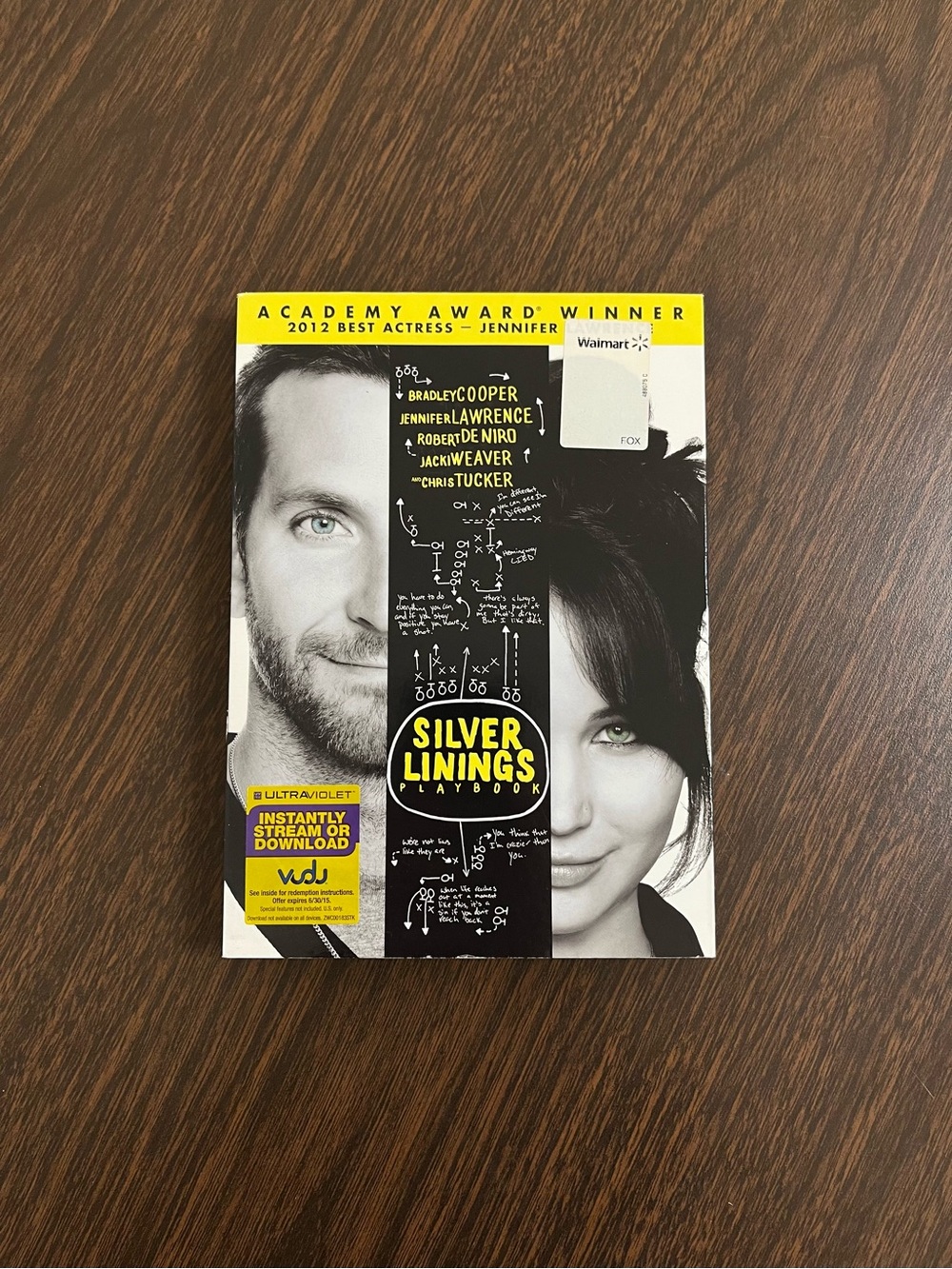 Silver Linings Playbook DVD 2013 With Slipcover Bradley Cooper Pre-Owned